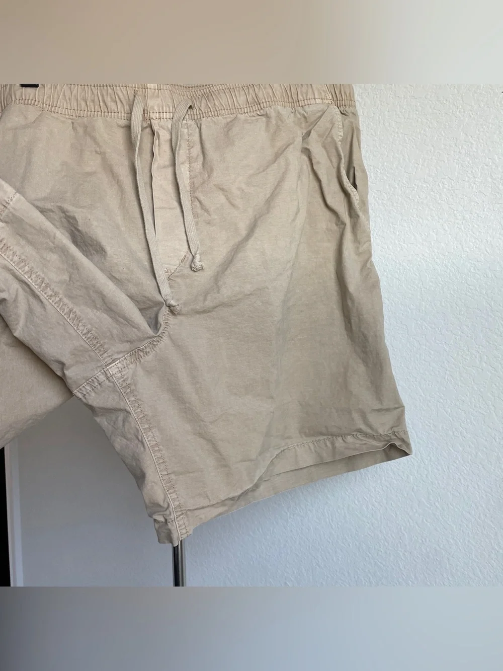 American Eagle Outfitters Tan Casual Drawstring Shorts
